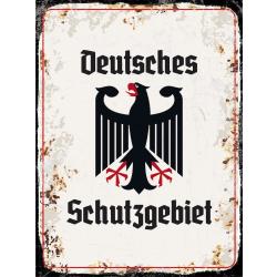 Blechschild - Adler D Schutzgebiet