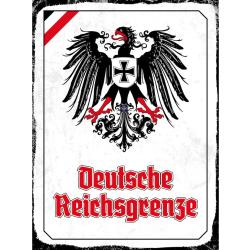 Blechschild - Adler D. Reichsgrenze