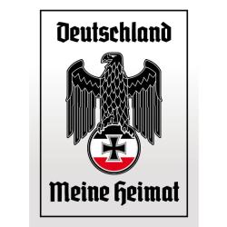 Blechschild - Adler Mein Heimat