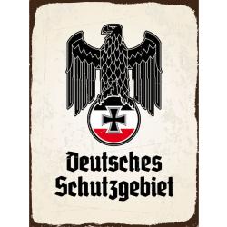 Blechschild - Adler D Schutzgebiet