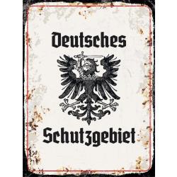 Blechschild - Adler D Schutzgebiet