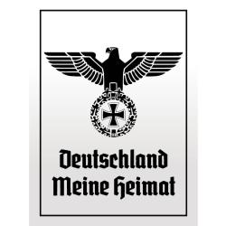 Blechschild - Adler Heimat