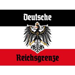 Blechschild - Adler D. Reichsgrenze