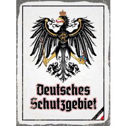 Blechschild - Adler D Schutzgebiet