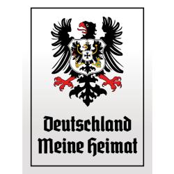 Blechschild - Adler Heimat