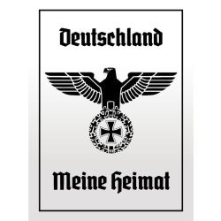 Blechschild - Adler Mein Heimat