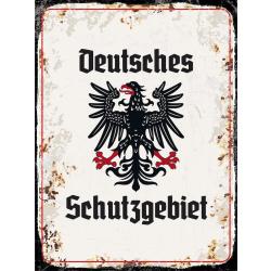 Blechschild - Adler D Schutzgebiet