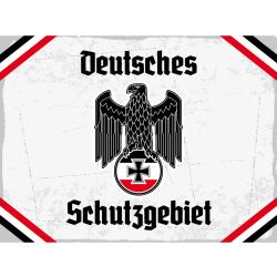 Blechschild - Adler D Schutzgebiet