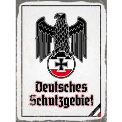 Blechschild - Adler D Schutzgebiet