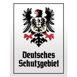 Blechschild - Adler D Schutzgebiet