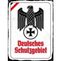 Blechschild - Adler D Schutzgebiet