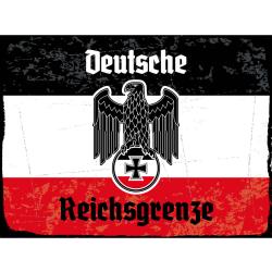 Blechschild - Adler D. Reichsgrenze