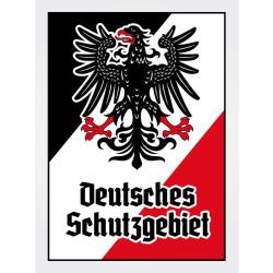 Blechschild - Adler D Schutzgebiet