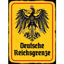 Blechschild - Adler D. Reichsgrenze