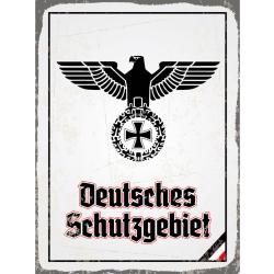 Blechschild - Adler D Schutzgebiet