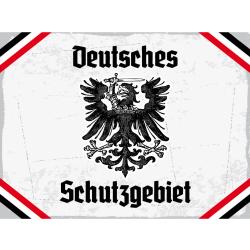 Blechschild - Adler D Schutzgebiet