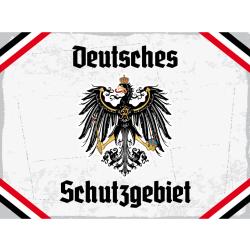 Blechschild - Adler D Schutzgebiet