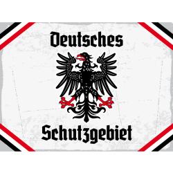 Blechschild - Adler D Schutzgebiet