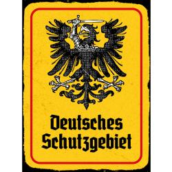 Blechschild - Adler D Schutzgebiet