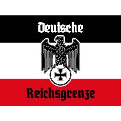 Blechschild - Adler D. Reichsgrenze