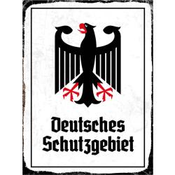 Blechschild - Adler D Schutzgebiet