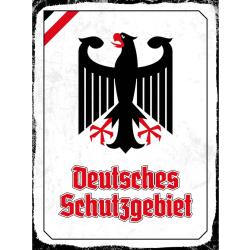 Blechschild - Adler D Schutzgebiet