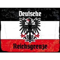 Blechschild - Adler D. Reichsgrenze