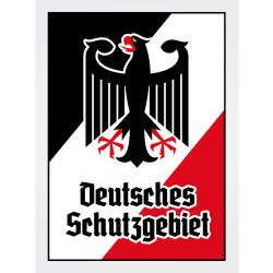 Blechschild - Adler D Schutzgebiet