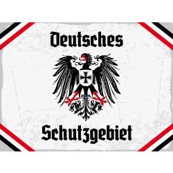 Blechschild - Adler D Schutzgebiet