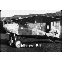 Blechschild - Albatros - historisch