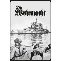 Blechschild - Die Wehrmacht - historisch