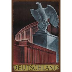 Blechschild - Adler - historisch